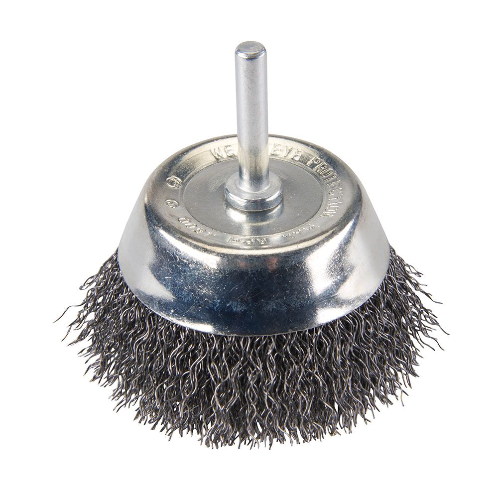 <!-- 030 -->Crimped Steel Wire Cup Brush 50mm