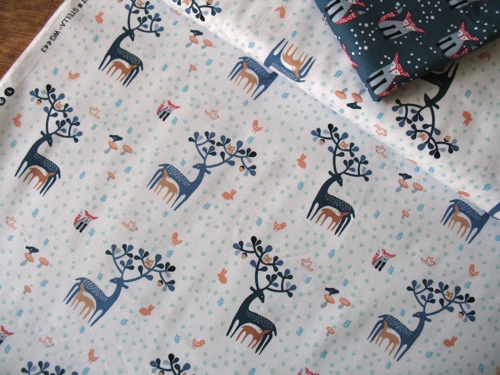 Dear Stella Hilltop deer on white