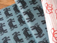 Lotta Jansdotter Lucky Jerry in deep sea teal 