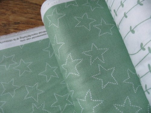 Lotta Jansdotter Stella - star in celadon