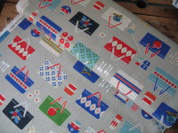 LAST ONE Melody Miller Picnic- picnic baskets on neutral