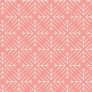 Jeni Barker Cusiosities  Caught Snowflakes blush
