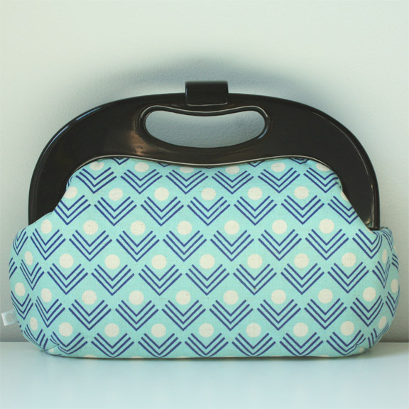 Ellen Luckett Baker Framework corners in blue 