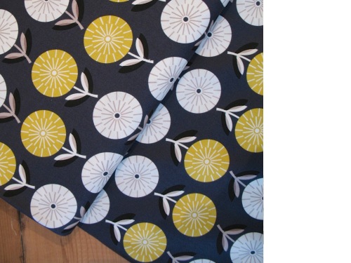 Rachel Cave BLOOM Large flower heads on dark grey