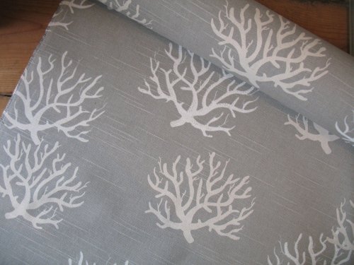 Premier Prints Isadella Coastal Gray/Natural Slub - light upholstery
