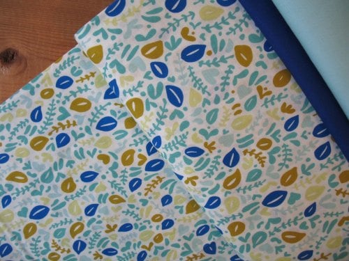 Lisa Congdon cloud 9 organics Kindred delicata in turquoise