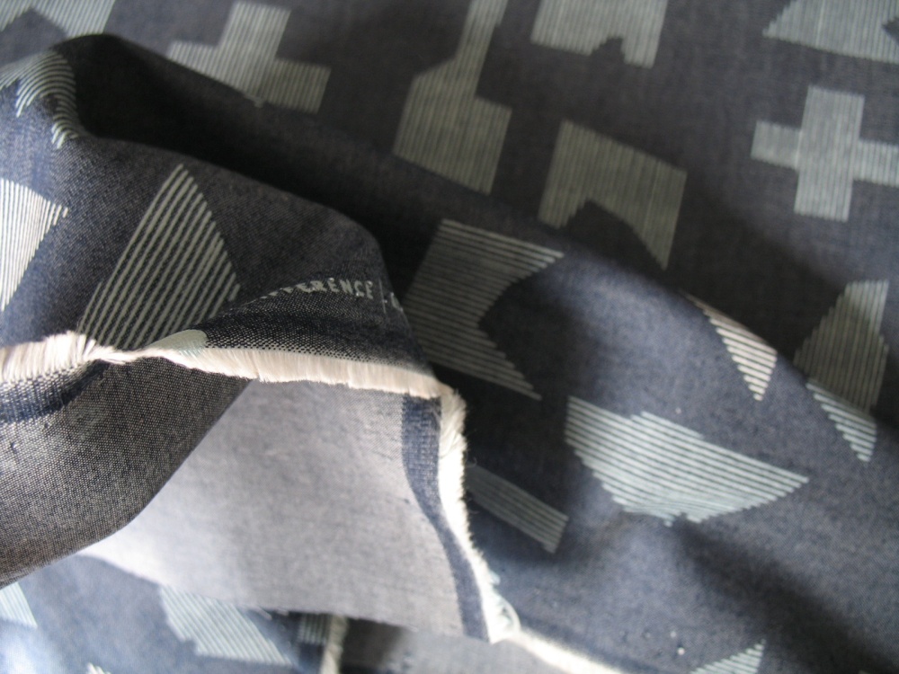 Art Gallery Puzzle Sandblast DENIM Print