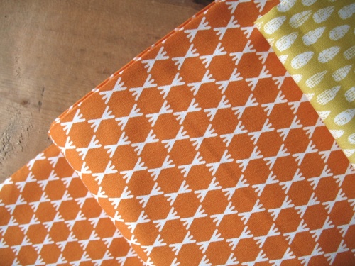 Aneela Hoey Moda Foxglove -stem dot in gold