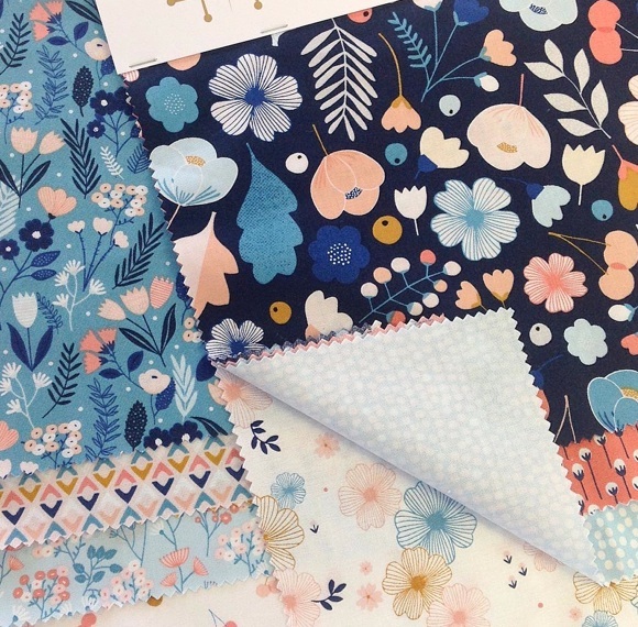 Mini Cloth stack -beautiful Millefleur