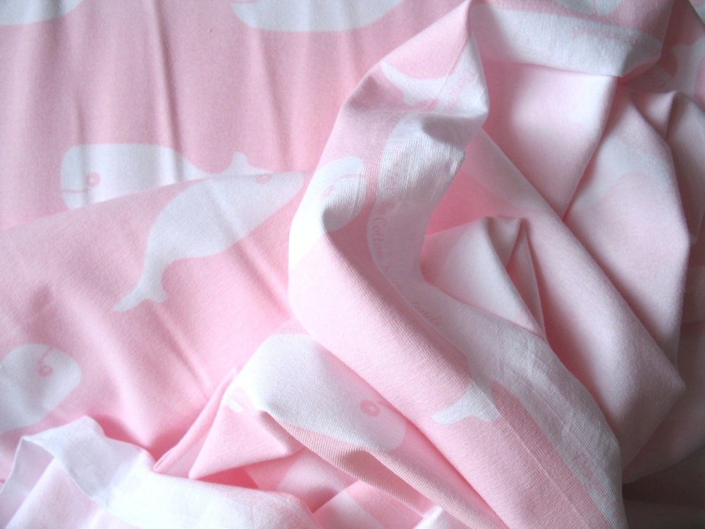 Dutch JERSEY whales  on pink