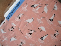 Sarah Watts - from Porto with love - storks on pink 