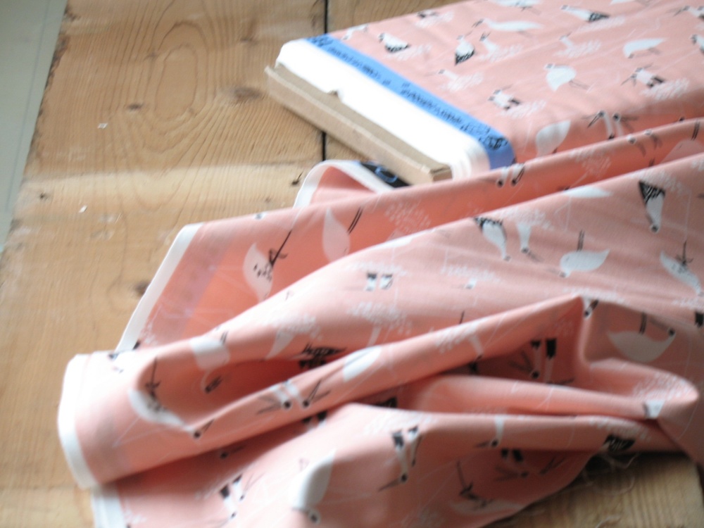 Sarah Watts - from Porto with love - storks on pink