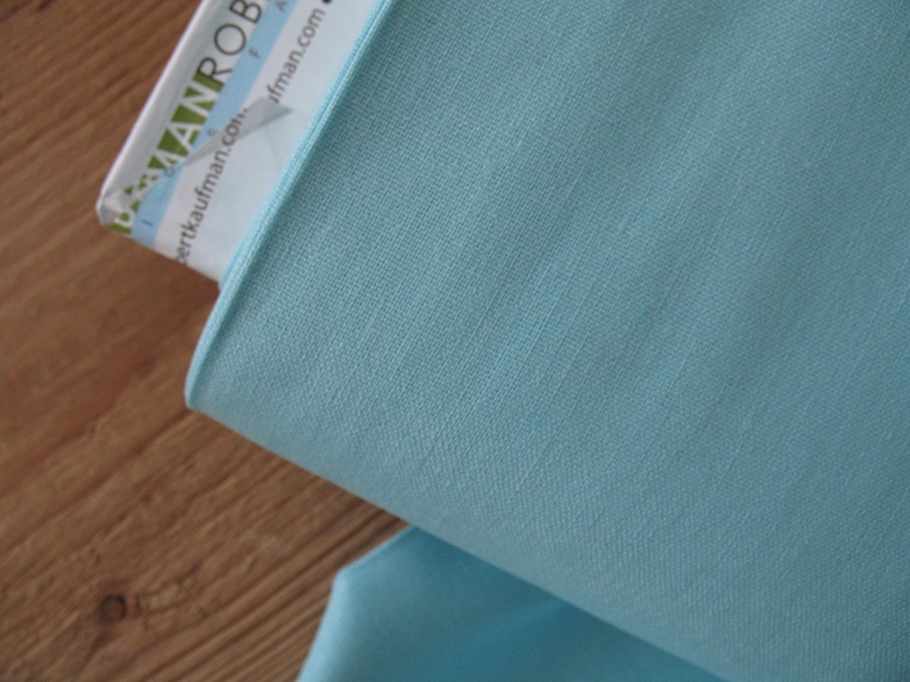 Robert Kaufman Essex LINEN in AQUA