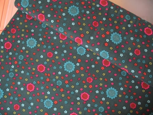 Dutch baby corduroy abstract Scandi flower pop on diesel