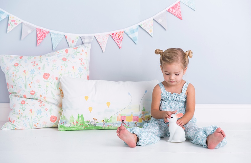 Sarah Jane Designs Sommer panel  double border print