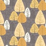 Dear Stella Timberland trees on grey