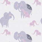 Dear Stella Dreamscape counting Elephants in white