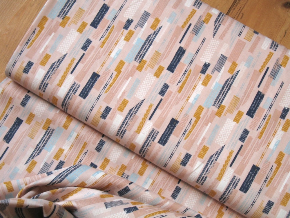 Jillian Philips - Paper Meadow -landslide on pink