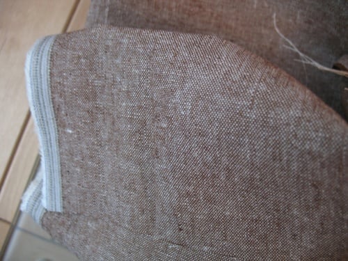 Robert Kaufman Essex YARN DYED LINEN Nutmeg