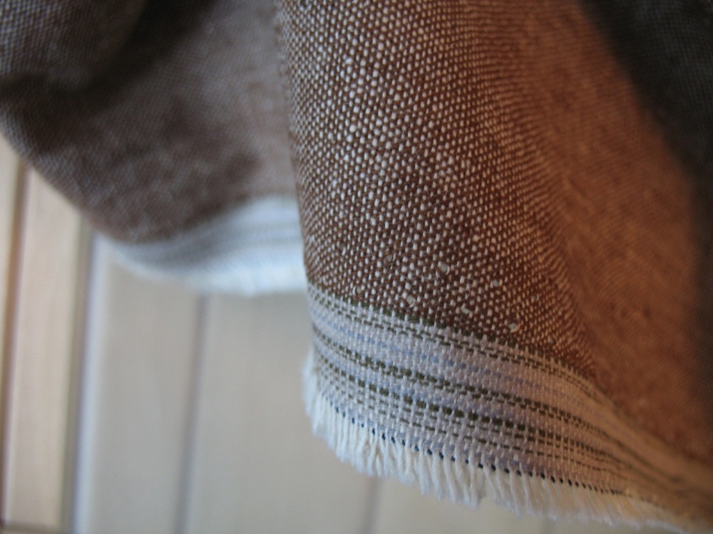 BOLT END - Robert Kaufman Essex  YARN DYED LINEN Nutmeg