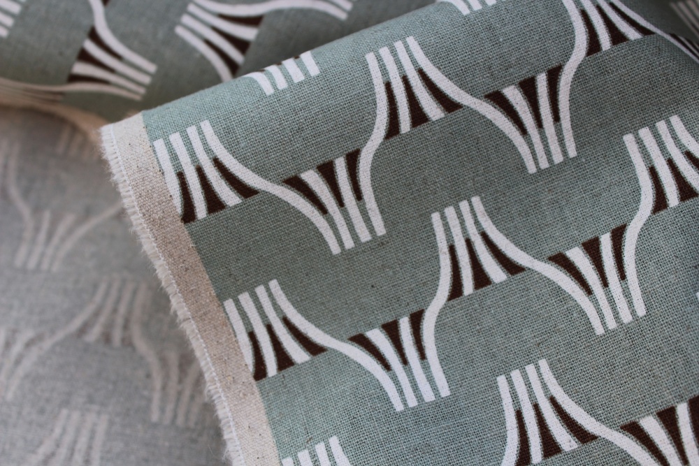 Kokka Tayutou fishtails on grey 