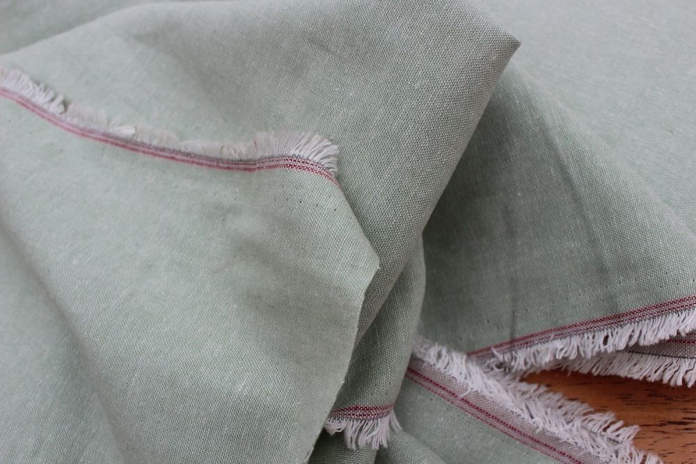 Robert Kaufman Essex  YARN DYED LINEN seafoam