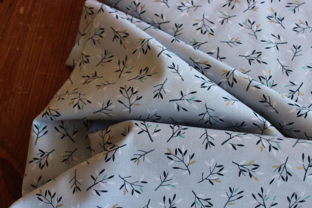 Bethan Janine Norrland sprigs on grey