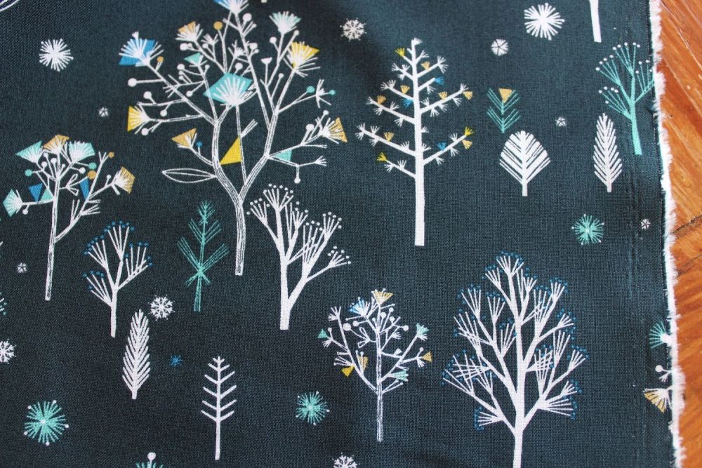Bethan Janine Norrland tree on navy 