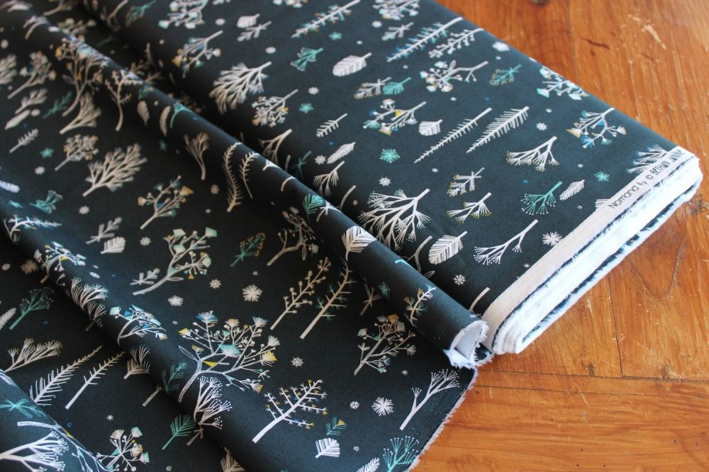 Bethan Janine Norrland tree on navy 