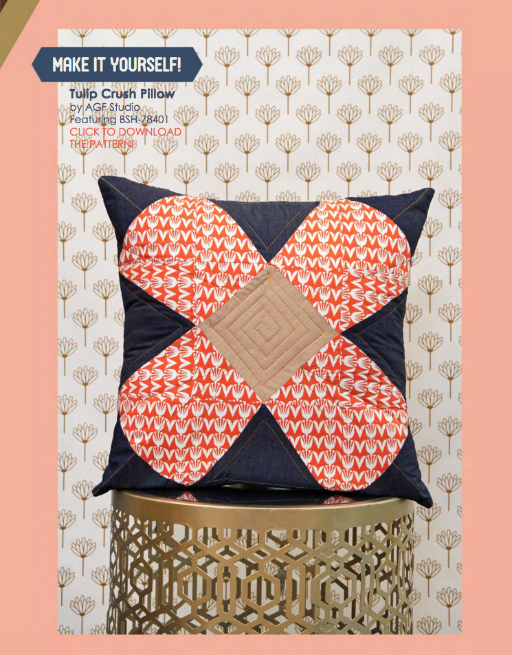 BOLT END -Dana Willard Blush -Floret bright