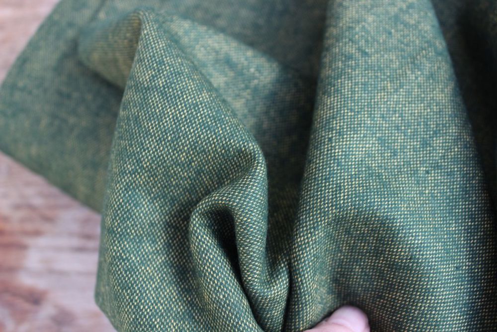 Reserved Orla - Robert Kaufman Shetland Flannel -KALE