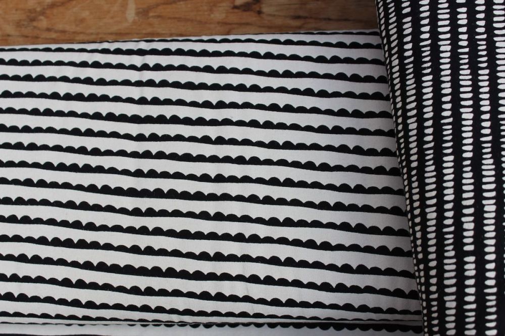 Dutch JERSEY scallops in cream & black