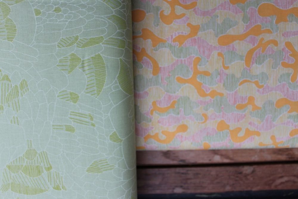  Carolyn Friedlander Gleaned- Camo in Grellow