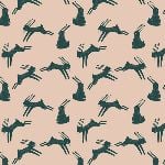 Art Gallery fabrics - Campsite - hopping hare