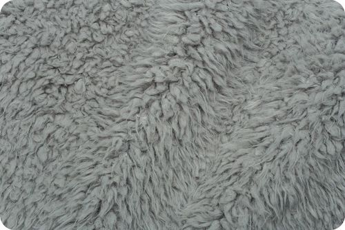 Shannon Fabrics  Llama cuddle - silver