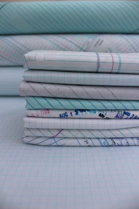 Heather Givans Jot Ledger paper in marshmallow