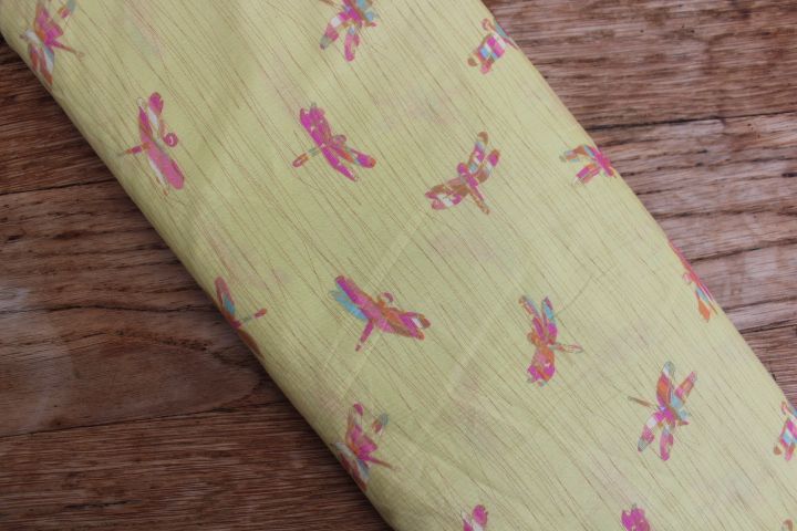 £9.00 YARD -Freespirit dragonfly fabric