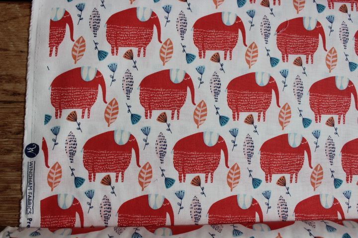 Victoria Johnson Painted Jungle Nellies on red