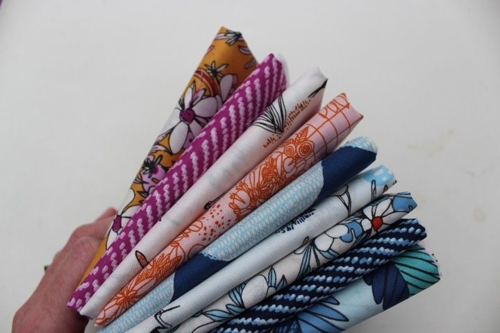 Mini Cloth stack Carolyn Friedlander CF Southern Dunes
