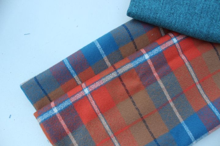 Robert Kaufman Mammoth Flannel -mini adventure - large check