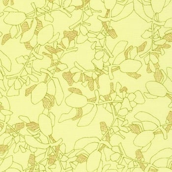  Carolyn Friedlander -CF Collection Flora in Bright  METALLIC