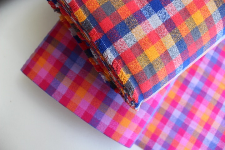 Robert Kaufman Mammoth Junior flannels - goldfish rock...