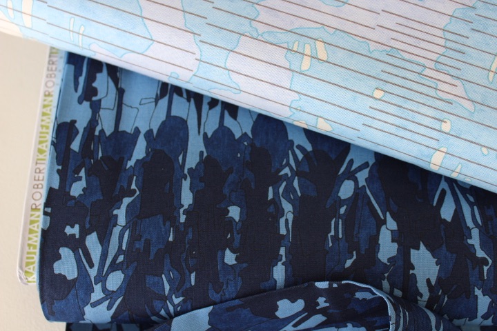 Carolyn Friedlander -JETTY- Sharp shadow in Navy