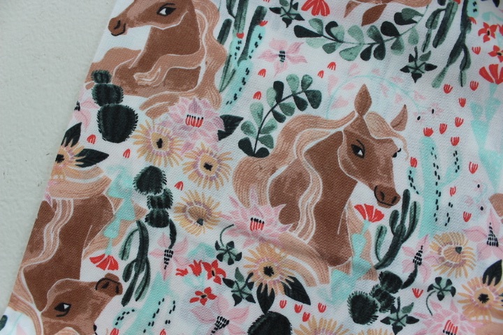 Dear Stella / Rae Ritchie Desert Bloom horses in multi