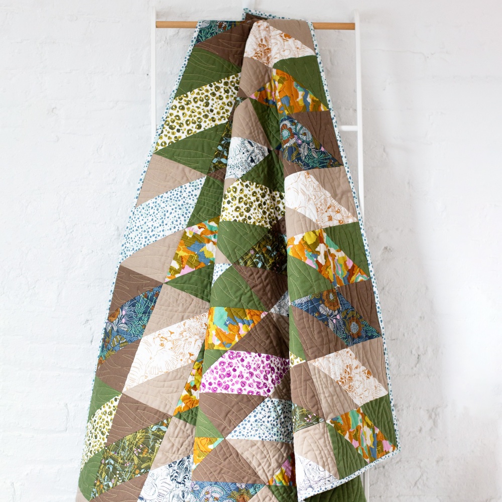 Cloud 9-  Sarah Watson Grasslands -Spotties in green 