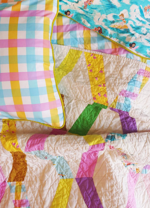 Heather Ross Malibu - Big Gingham In AQUAMARINE