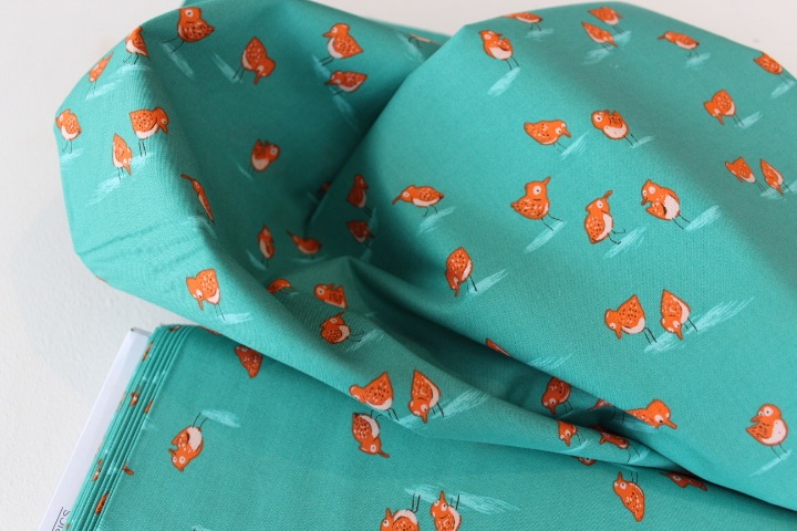 Heather Ross Malibu - piper in TEAL