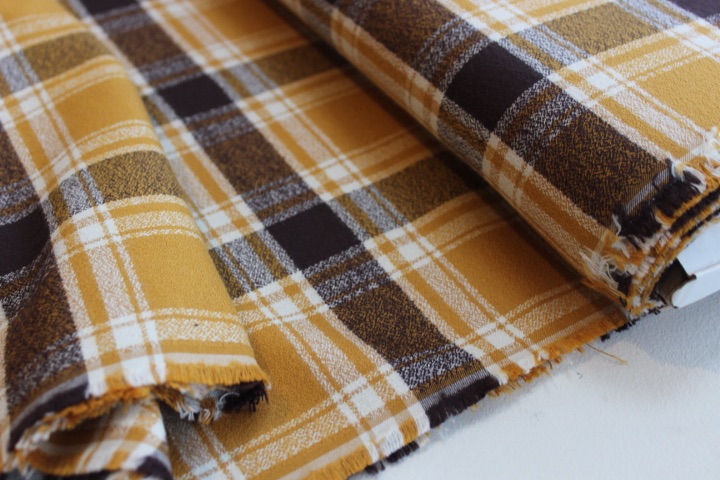 Robert Kaufman Mammoth Flannel -SAFFRON