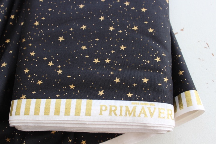 Rifle Paper Co. Menagerie-PRIMAVERA -stars -BLACK - metallic 