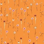 Heather Ross Malibu - FFA3 Wildflowers in Orange